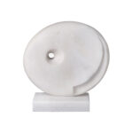 Premium handcrafted marble home decor item with elegant natural stone finish, perfect for luxury living room, office, and modern interior decoration.