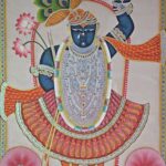 Vintage old painting wall art featuring a classic antique artwork for elegant home and office interior decoration.
